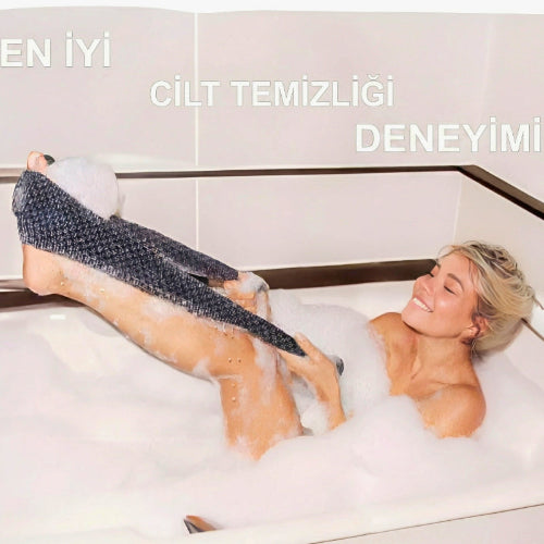 PricelesShineᵀᴿ Peeling Etkili Antibakteriyel Duş Havlusu