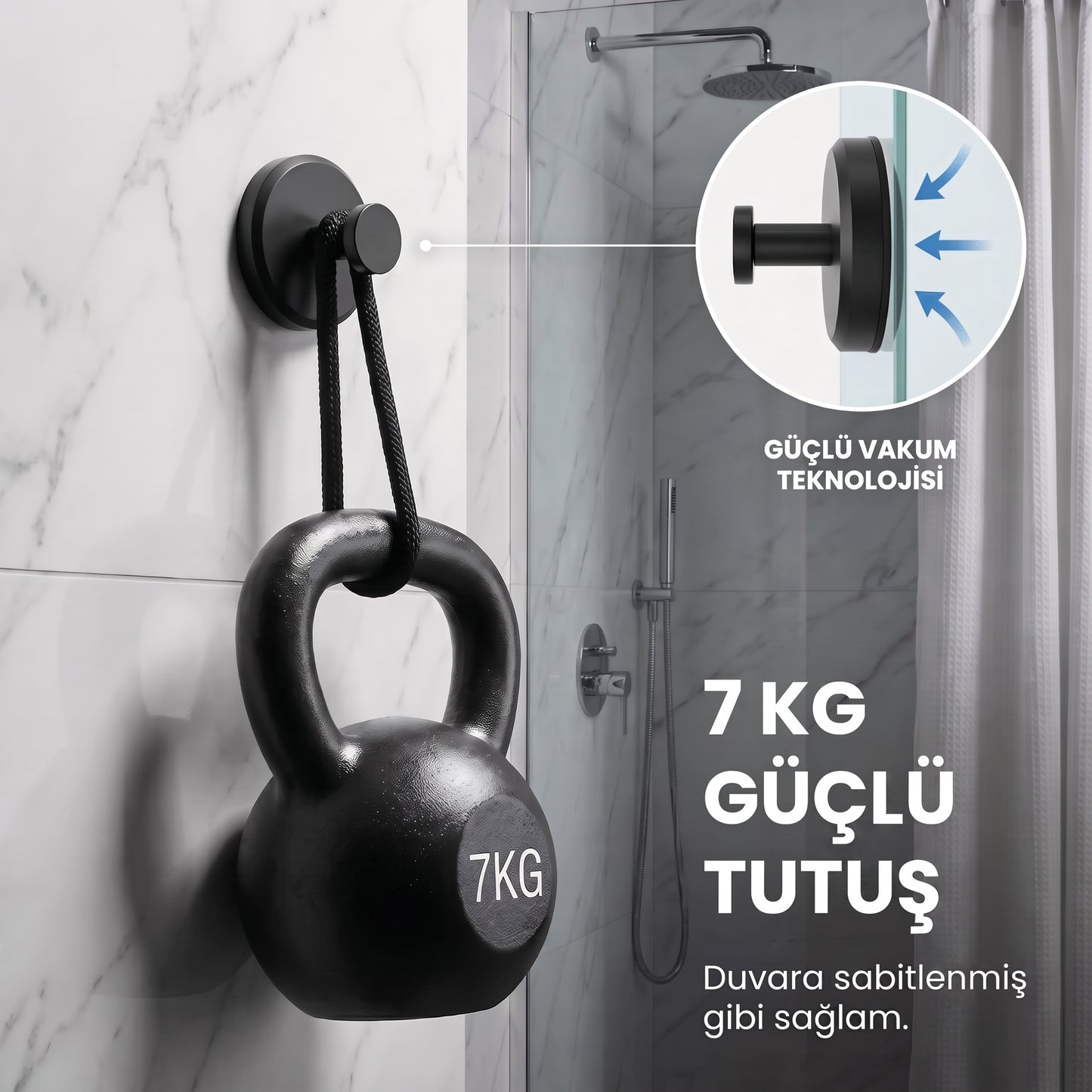PricelesShine™ Premium Modern Vantuzlu Askı